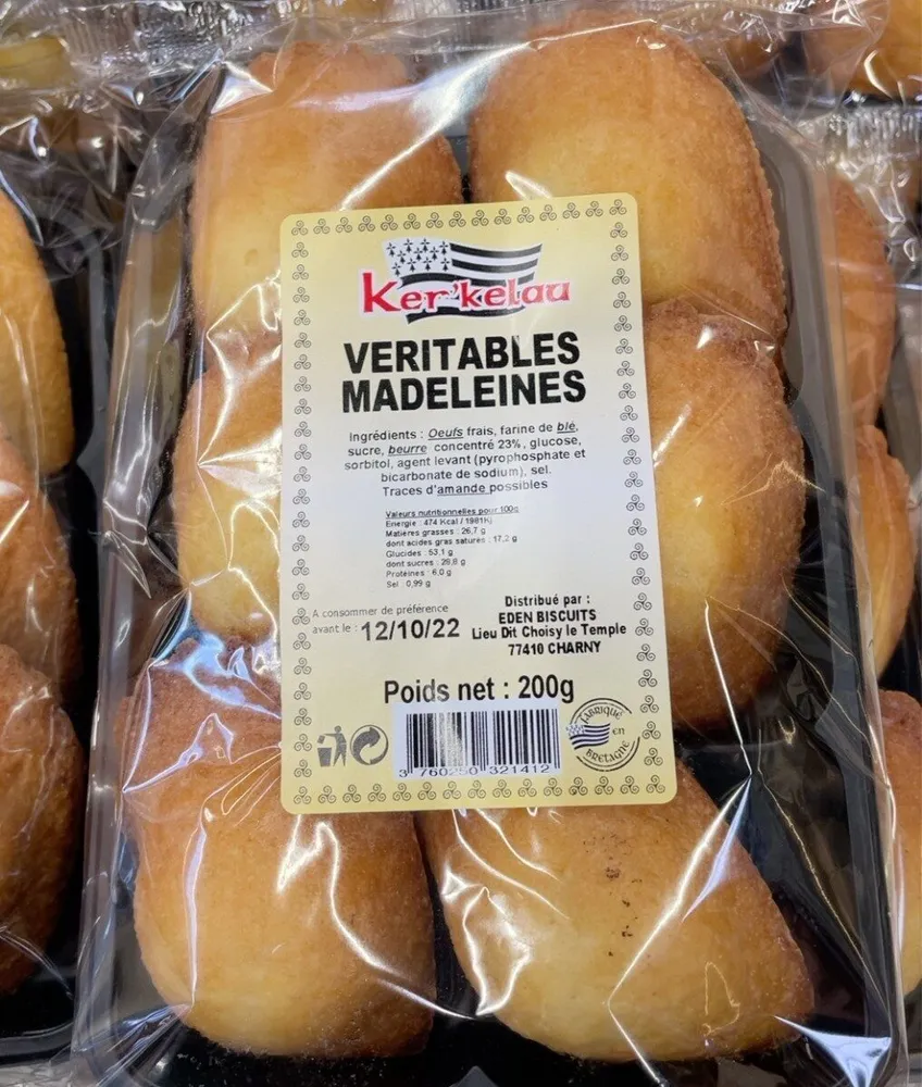 Veritables Madeleines