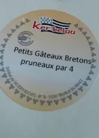 Petits gâteaux bretons pruneaux