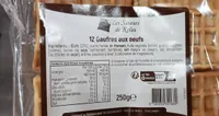 12 gaufres aux oeufs