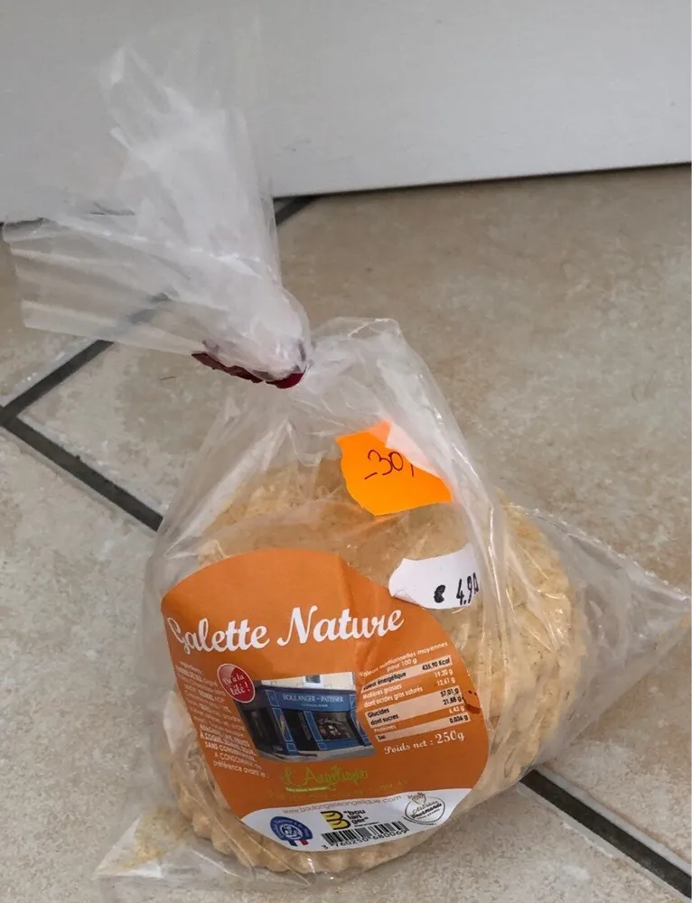 Galette nature