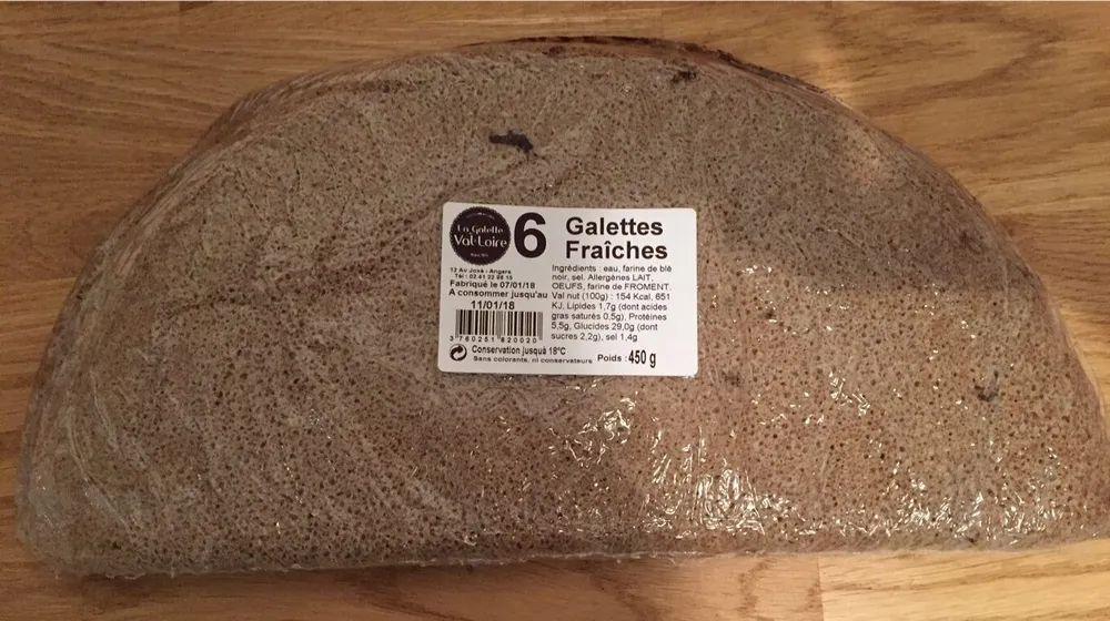 Galette fraÏcheS