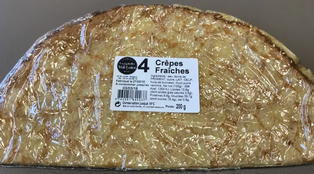 4 Crêpes Fraîches