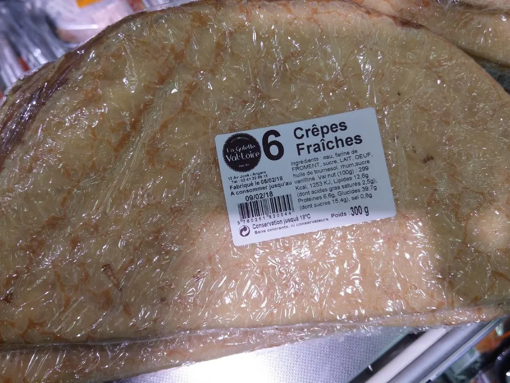 6 Crêpes Fraîches
