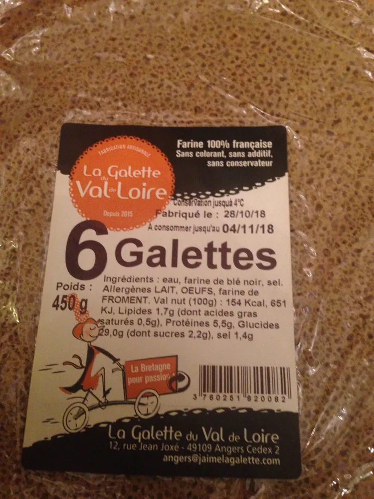 La galette du val de loire