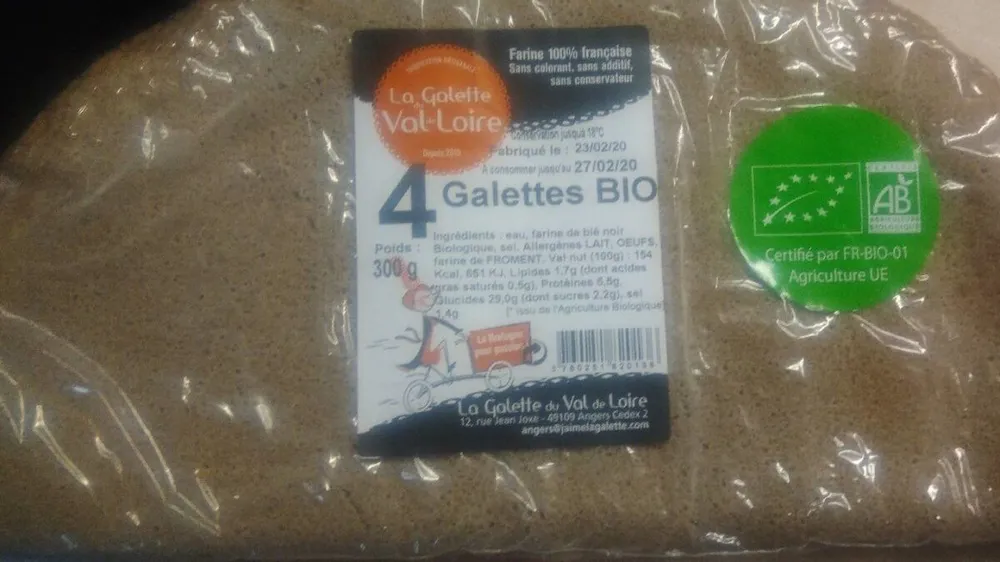 4 Galettes BIO
