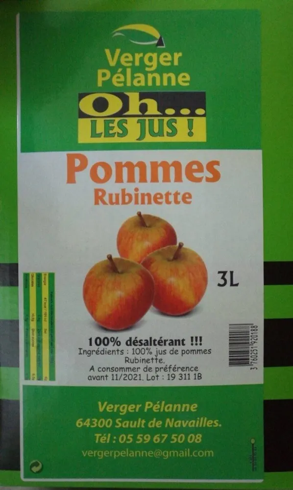 Pommes Rubinette