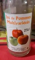 Jus de pommes multivariétés
