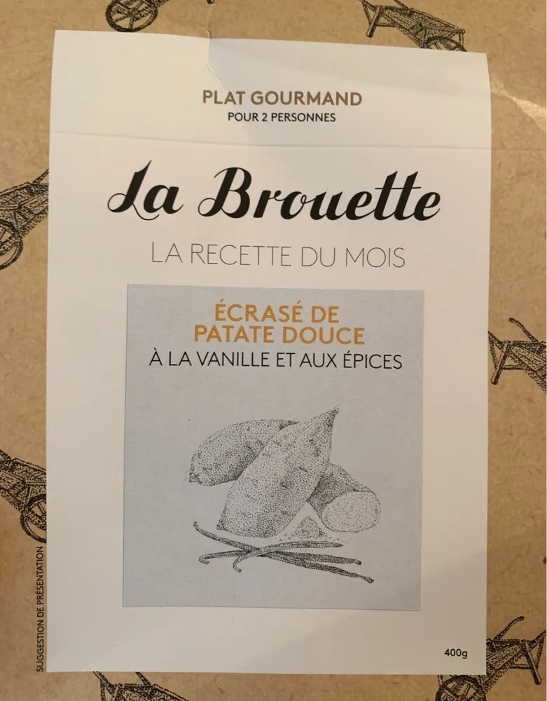 Ecrasé de Patate Douce