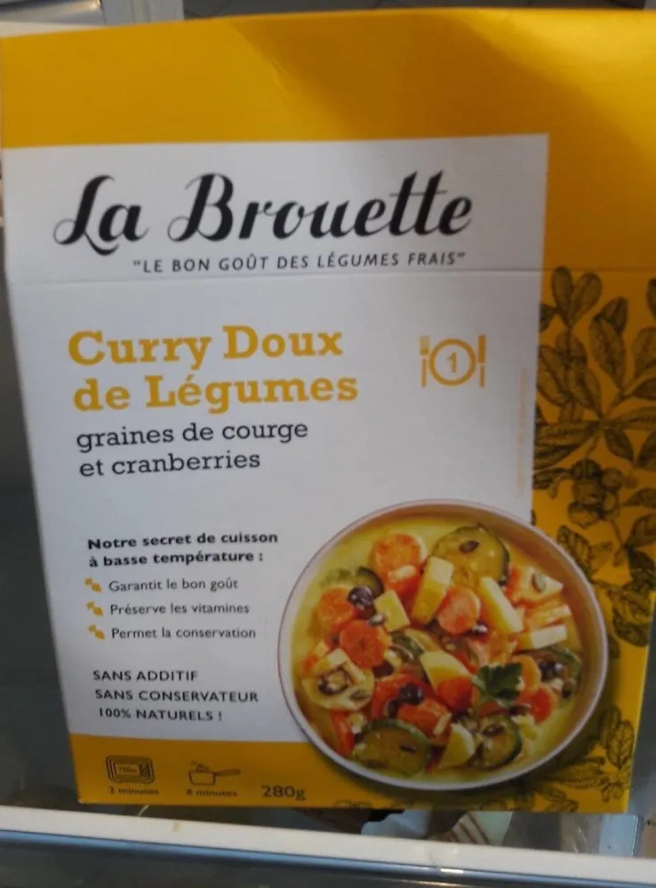 Curry de legumes doux