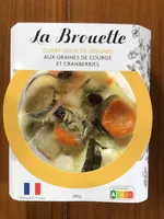 Curry doux de légumes aux graines de courges et cranberries