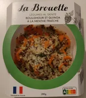 Légumes Al Dente Boulghour et quinoa a la menthe fraîche