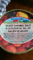 Glace caramel salé à la fleur de sel de Salies de Béarn