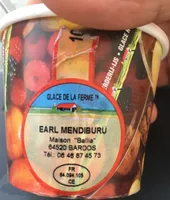 Glace de la ferme