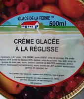 Creme glacee à la réglisse