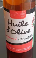 Huile d'olive au piment d'espelette
