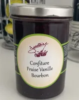 Confiture fraise vanille bourbon