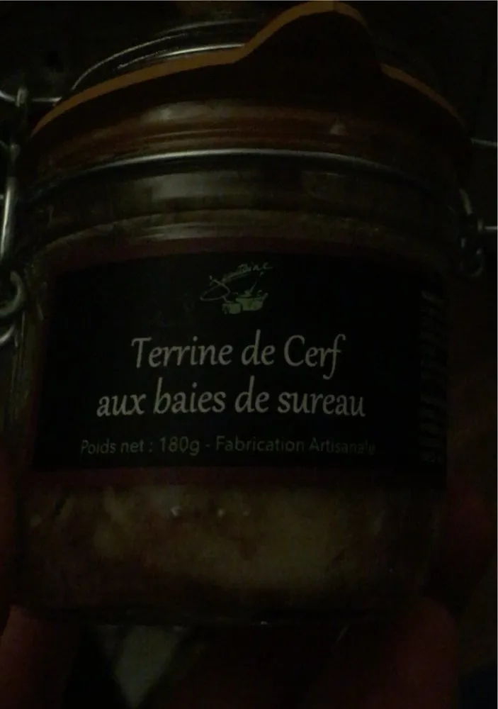 Terrine de cerf aux baies de sureau