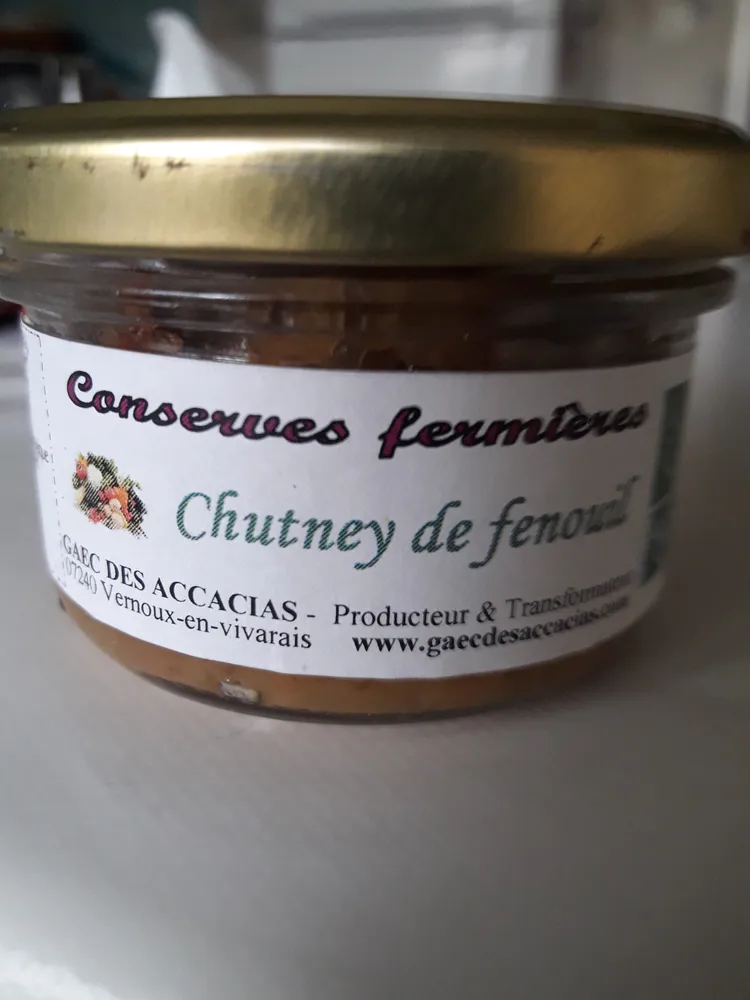Chutney de fenouil