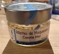 Rillettes de maquereau carotte miel