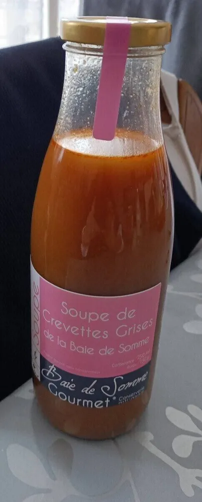 Soupe de crevettes grises de la baie de Somme