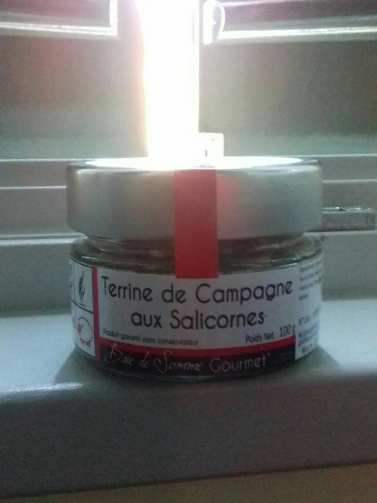 Terrine de campagne aux salicornes