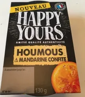 Houmous à la mandarine confite