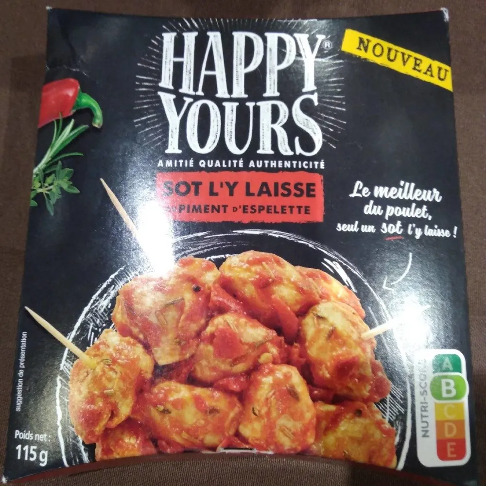 Sot l'y laisse Piment d'espelette