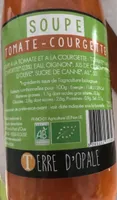 Soupe tomate courgette