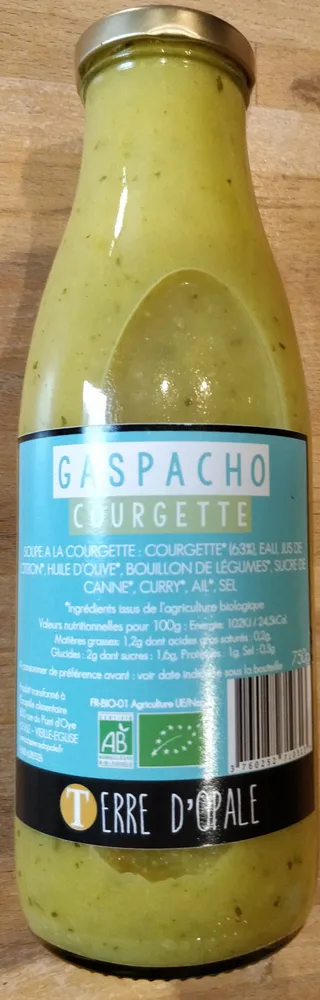 Gaspacho Courgette