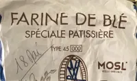 Farine de blé speciale patissiere