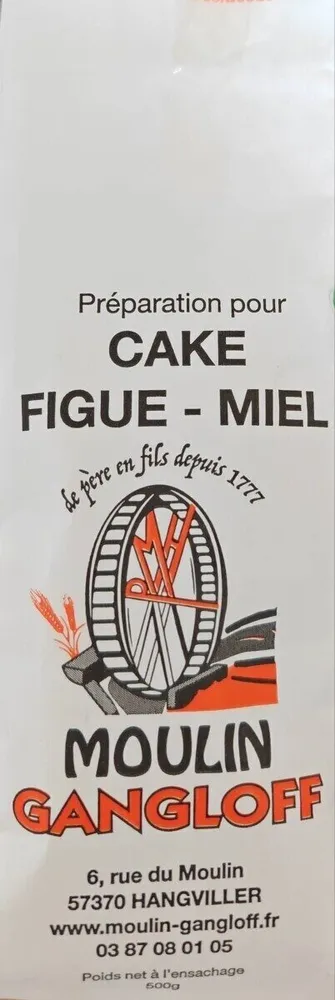 Préparation pour cake figue-miel
