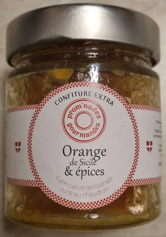 Confiture Orange de Sicile et épices