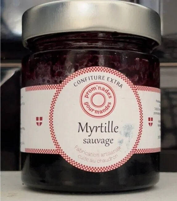 Confiture Extra Myrtille Sauvage