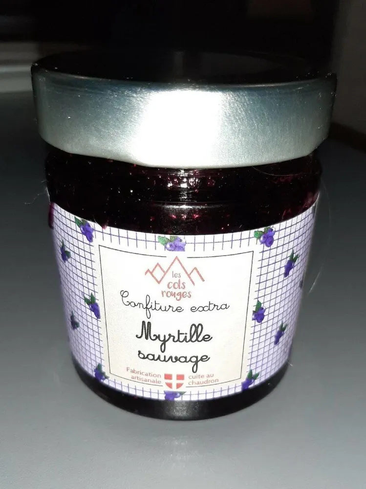 Confiture extra myrtille sauvage