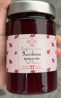 Confiture framboise épépinée de France