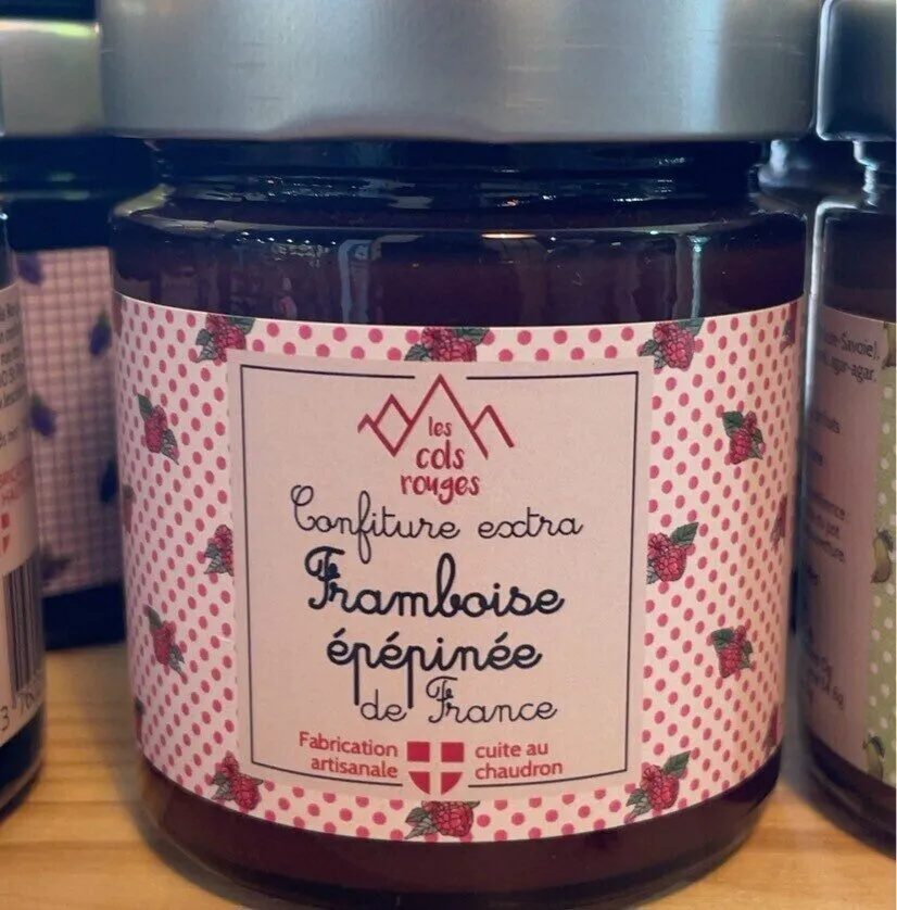 Confiture extra framboise épépinée