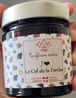 Confiture extra j'aime le col de la Forclaz