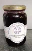 Myrtille sauvage sans sucre
