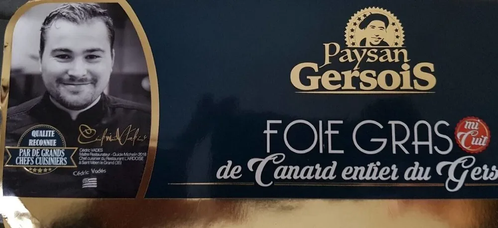 Foie gras de canard entier du Gers