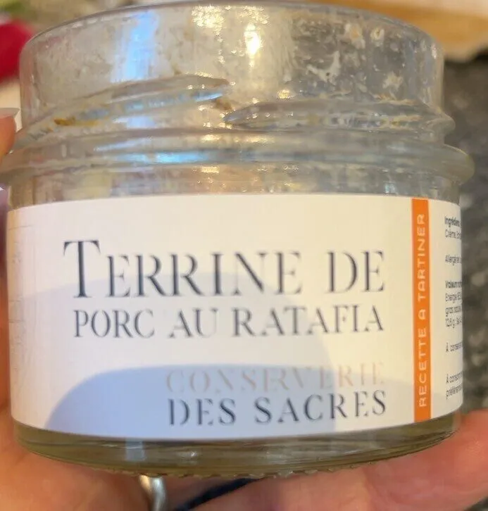Terrine de porc au ratafia