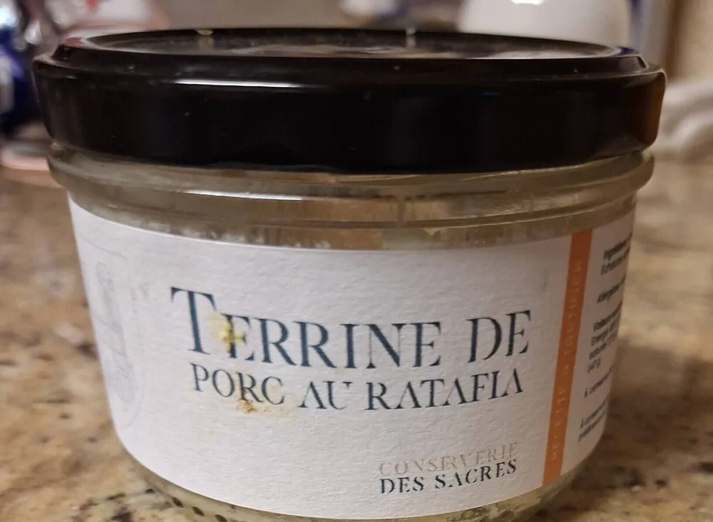 Terrine de porc au ratafia