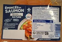 Émincés de saumon