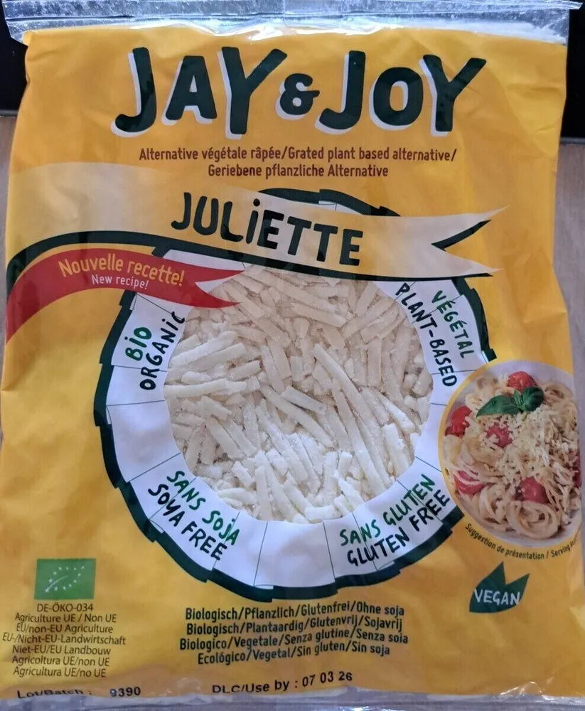 Alternative végétale râpée