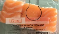 California saumon fromage