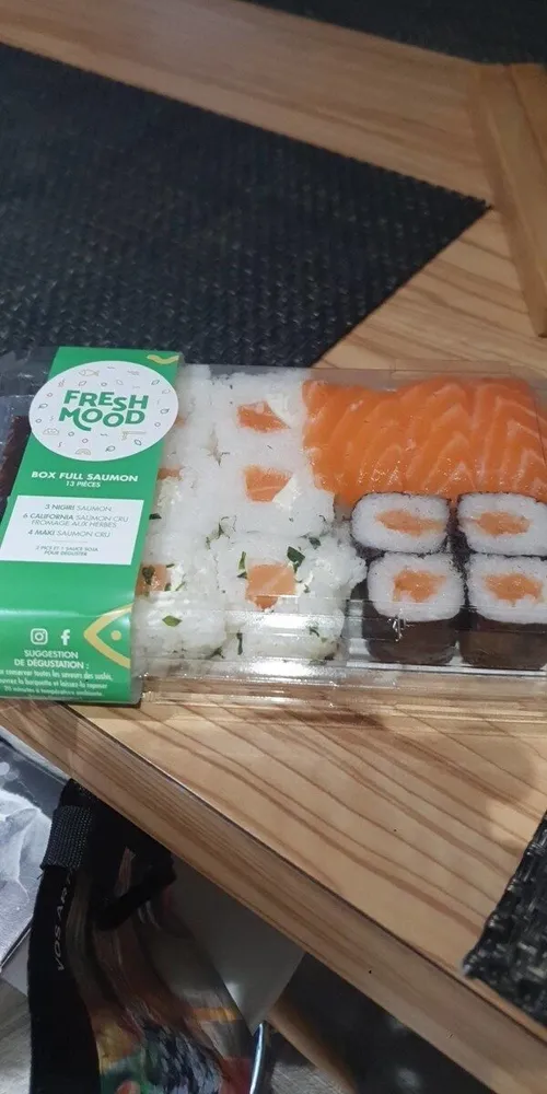 Box full saumon