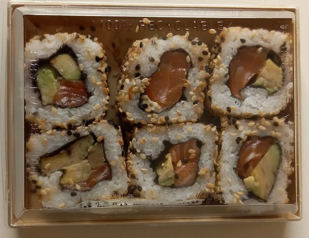 Box la classique saumon avocat - 6 pièces