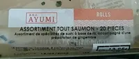 Assortiment saumon -20 pièces