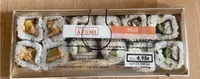Assortiment sushi sans poisson cru 12 pièces
