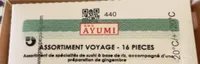 Assortiment voyage sushi