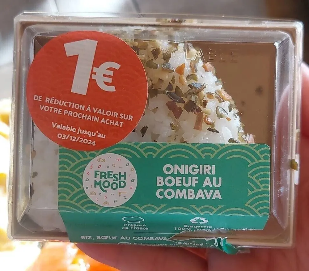 Onigiri bœuf au combava